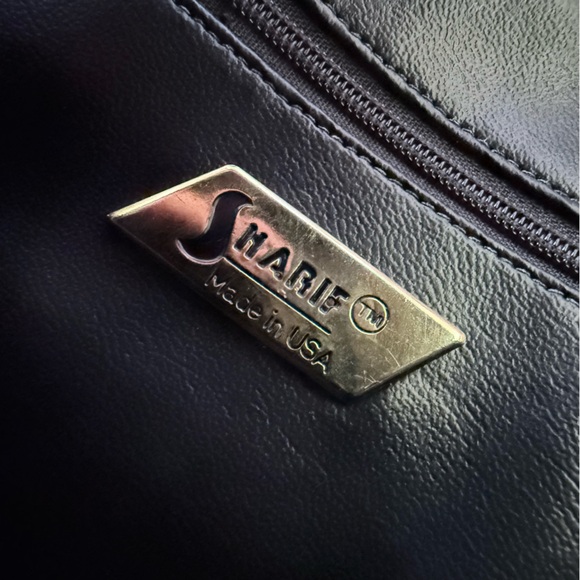 Vintage Purple Crossbody Bag with Gold Accent - Picture 14 of 16